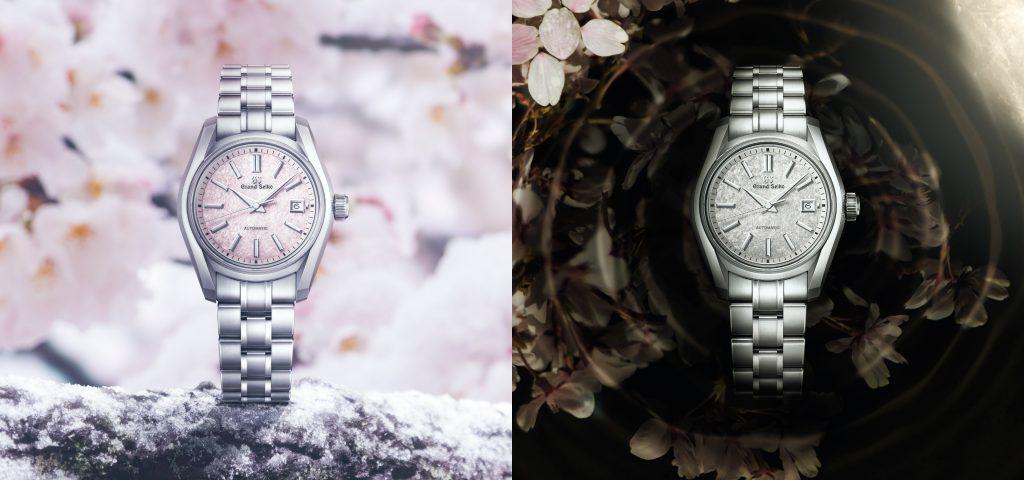 STGK031 (Sakura-Kakushi) STGK033 (Sakura-Tsukiyo) - Grand Seiko